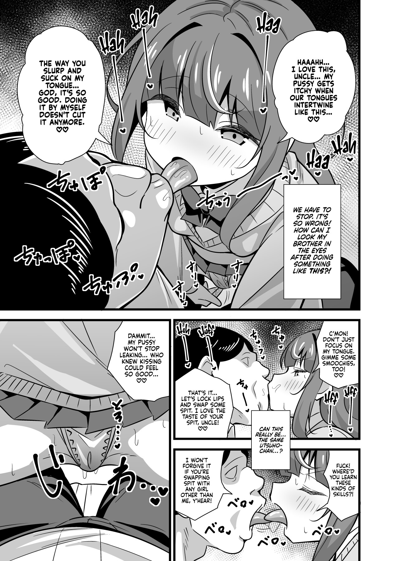 Hentai Manga Comic-Uncle Hypnosis - A Naughty Niece Uses Her Oblivious Uncle As Her Personal Meat Dildo-Read-8